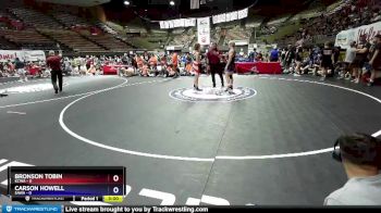 160 lbs Placement Matches (16 Team) - Bronson Tobin, KCWA vs Carson Howell, SAWA