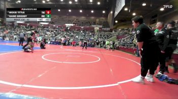 52 lbs Cons. Semi - Moxie Tittle, Texarkana Wrestling Club vs Raine Grigsby, Bentonville Wrestling Club