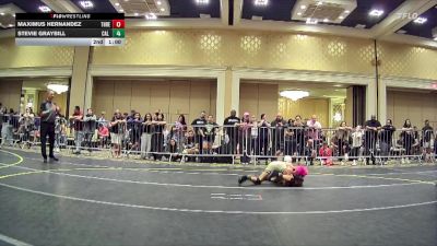 89 lbs Final - Maximus Hernandez, Threshold WC vs Stevie Graybill, Cal Grapplers