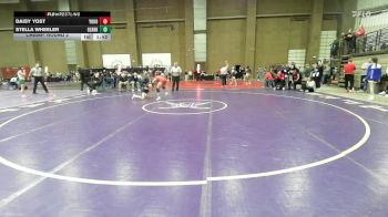 130 lbs Champ. Round 2 - Stella Wheeler, Ozark vs Daisy Yost, Yukon