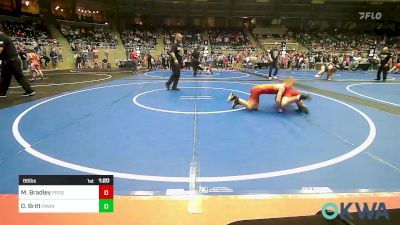 86 lbs Quarterfinal - Maxwell Bradley, Prodigy Elite vs Deacon Britt, Pawnee Peewee Wrestling