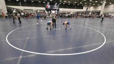 71 lbs Cons. Quarters - Maddux Sickles, Iowa vs Brantley Barnes, Michigan Premier WC