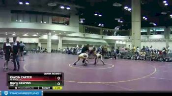 132 lbs Champ Round 1 (16 Team) - David Gelman, CWC vs Kaydin Carter, SD White
