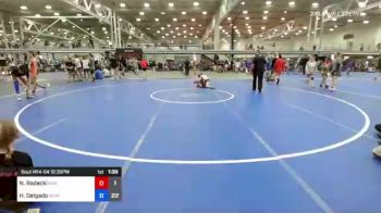 83 lbs Rr Rnd 4 - Natalie Radecki, Misfits Kick Start vs Hailey Delgado, WOW North