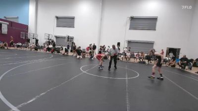 84 lbs Round 2 - Bruce Fowler, The Untouchables vs Caiden Crusen, Dirty Jersey