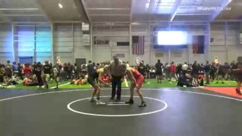 130 lbs Consolation - Trevor Carier, Yuba Sutter Combat vs Rex Hickman, Silverback WC