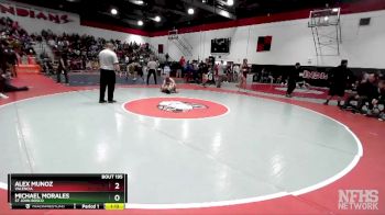 182 lbs Quarterfinal - Alex Munoz, Valencia vs Michael Morales, St John Bosco