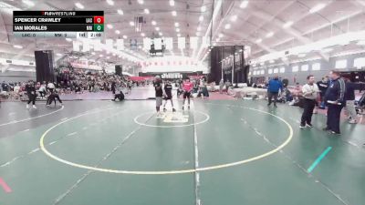133 lbs Round 2 (4 Team) - Ian Morales, Marymount vs Spencer Crawley, Lackawanna College
