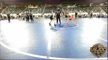106 lbs Consi Of 8 #1 - Noah Bollig, Duncan Demon Wrestling vs Shelby Kennedy, Shelton Wrestling Academy