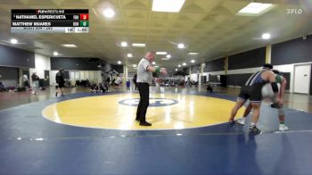 285 lbs Champ. Round 2 - Nathaniel Espericueta, Frontier vs Matthew Mijares, Bonita