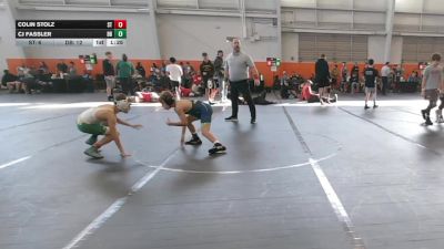 84 lbs Round 3 (4 Team) - CJ Fassler, Dayton Bandits vs Colin Stolz, Stealth Training
