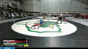 126 lbs 2nd Wrestleback And Semi-finals (16 Team) - Madison Canales, Richmond Foster (Girls) vs Manya Vennapu, Frisco (Girls)