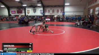 138 lbs Round 1 - Dawson Fish, Dubuque Hempstead vs Cael Smithhart, Cedar Rapids Kennedy