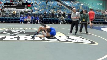 144 lbs Consi Of 16 #2 - Michael Terrell, Los Gatos vs Wyatt Bingham, Pleasant Grove