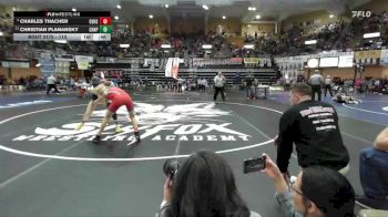 113 lbs Cons. Round 1 - Charles Thacher, Oskaloosa Hs vs Christian Planansky, Chaparral HS