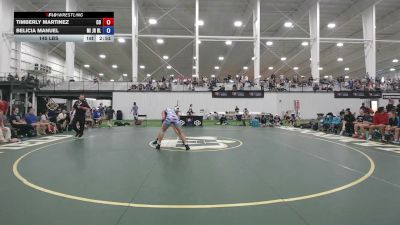 145 lbs Timberly Martinez, Colorado vs Belicia Manuel, Michigan Blue