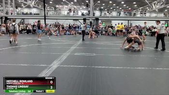 120 lbs Round 1 (6 Team) - Mitchell Rowland, North Carolina vs Thomas Lindsay, CP Elite