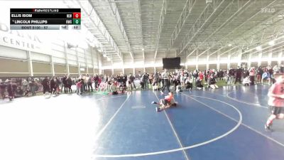 57 lbs Champ. Round 2 - Ellis Isom, Hook Em W.C vs Lincoln Phillips, Ravage Wrestling Club