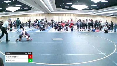 50 lbs Rr Rnd 2 - Mila Gutierrez, Top Rank HAC vs Xenia Isar, Threshold WC