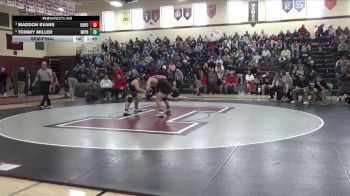 215 lbs Semifinal - Maddon Evans, Hampton-Dumont-CAL vs Tommy Miller, Mid-Prairie