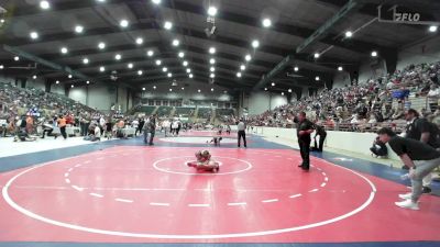 100 lbs Quarterfinal - Tinsley Downs, South Paulding Junior Spartans Wrestling Club vs Levi Allison, Troup Wrestling