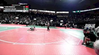130 lbs Champ. Round 1 - John Freeman, BTLA vs Braxley Miller, RIKA