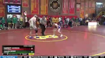 195 lbs Champ. Round 1 - Garrett Johnson, Indian Creek vs Mason Drake, Sullivan
