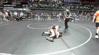 65 lbs Quarterfinal - Matthew Aponte, Scotch Plains - Fanwood vs Ari Ramadani, F.l.o.w.