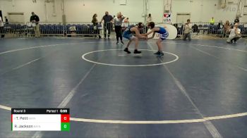 97 lbs Round 3 - Tripp Petit, Mooresville Wrestling Club vs Rhys Jackson, Wolverine Wrestling Club