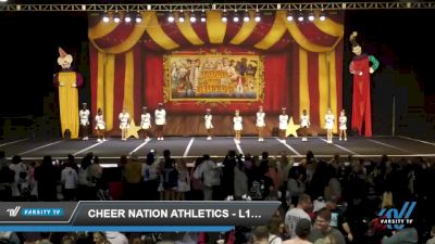 Cheer Nation Athletics - L1 Tiny - Novice - Restrictions - D2 [2022 Tiny Tangerines 2:32 PM] 2022 ASC Battle Under the Big Top Grand Nationals