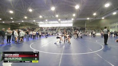 126 lbs Champ. Round 2 - Kelton Reynolds, Sublime Wrestling Academy vs Weston Green, Green River Grapplers