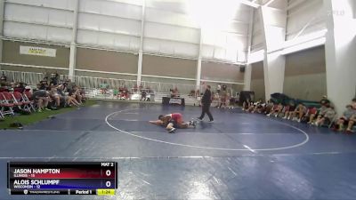 126 lbs Placement Matches (8 Team) - Jason Hampton, Illinois vs Alois Schlumpf, Wisconsin