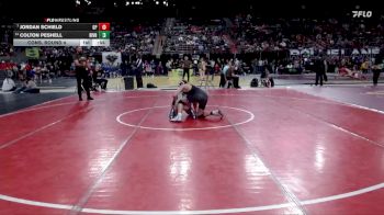 144 lbs Cons. Round 4 - Colton Peshell, Riverton vs Jordan Schield, Gonzaga Prep