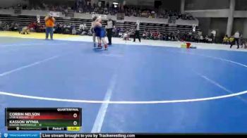 235 lbs Quarterfinals (8 Team) - Kasson Wynia, Kasson-Mantorville vs Corbin Nelson, LPGE/B Wolves