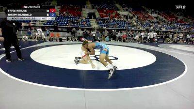 126 lbs Champ. Rd Of 128 - Tytus Hardee, OR vs Joseph DeAngelo, NJ