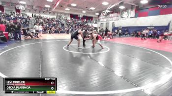 215 lbs Cons. Round 3 - Oscar Plasencia, St. Augustine vs Levi Mincher, Imperial High School