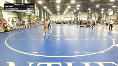 132 lbs Rr Rnd 1 - Dax Kline, Elite Athletic Club D.Z. vs Jacob Kershaw, TNWC Blue