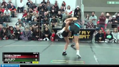 101 lbs Placement Matches (16 Team) - Esthela Trevino, Southern Oregon vs Jalen Bets, Grand View