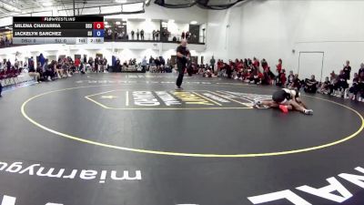 103 lbs Round 1 (16 Team) - Milena Chavarria, Delaware State University vs Jackelyn Sanchez, Schreiner University (A)