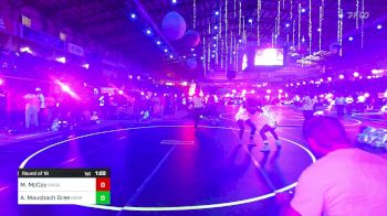 123 lbs Round Of 16 - Makezni McCoy, Wasatch WC vs Aliviah Mausbach Green, Nebraska Wr Ac