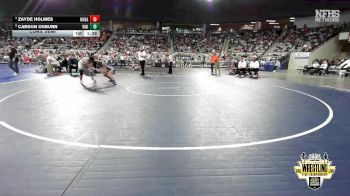 B3A-132 lbs Cons. Semi - Zayde Holmes, Hobart vs Carson Osburn, Vinita