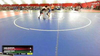 144 lbs Placement (16 Team) - Jack Burton, Glenbrook South vs Andrew Diaz, Vernon Hills