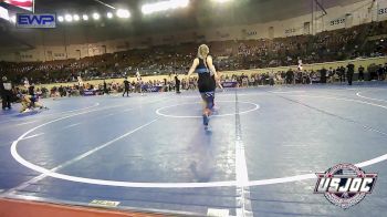 118 lbs Consi Of 8 #1 - Alexis Mumford, Noble Takedown Club vs Zoe Jenkins, Midwest City Bombers Youth Wrestling Club