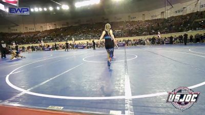 118 lbs Consi Of 8 #1 - Alexis Mumford, Noble Takedown Club vs Zoe Jenkins, Midwest City Bombers Youth Wrestling Club