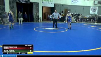 138 Varsity Champ. Round 1 - Jesse Dyson, Northside Methodist vs Terry Tompkins, W.S. Neal