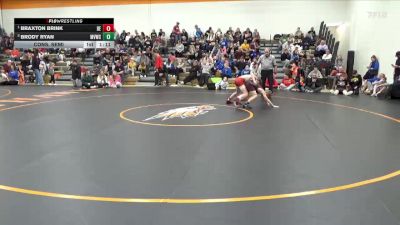 90 lbs Cons. Semi - Braxton Brink, DC Elite vs Brody Ryan, Mount Vernon Wrestling Club