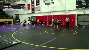 149 lbs Champ. Round 2 - Emilio Medina, Moorpark CCC vs Nathan Tam, Rio Hondo College