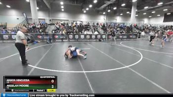 112 lbs Quarterfinal - Amaya Hinojosa, CO vs Akeelah Moore, TX