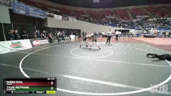 6A-170 lbs Cons. Round 3 - Soren Dyal, Sandy vs Tyler Rietmann, Roseburg