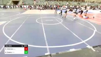 145 lbs Quarterfinal - Rex Hickman, Silverback WC vs Haven Owens, Apple Valley